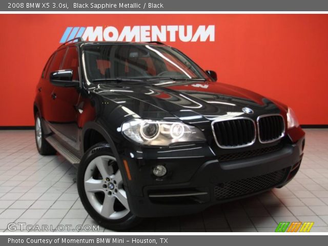 2008 BMW X5 3.0si in Black Sapphire Metallic