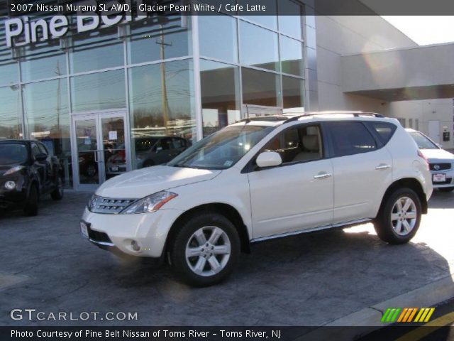 2007 Nissan Murano SL AWD in Glacier Pearl White