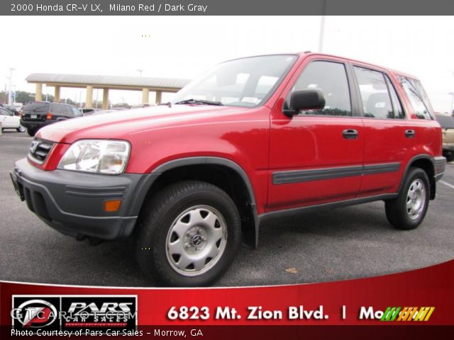 2000 Honda CR-V LX in Milano Red