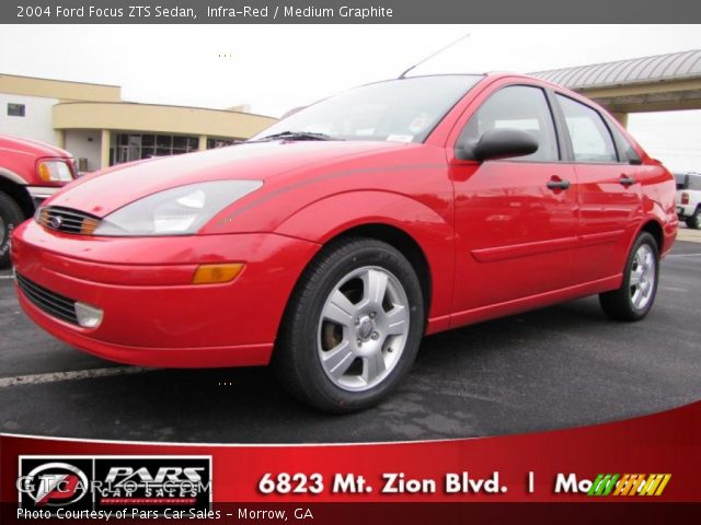 2004 Ford Focus ZTS Sedan in Infra-Red