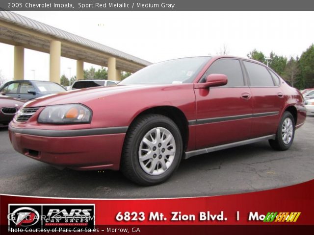 2005 Chevrolet Impala  in Sport Red Metallic