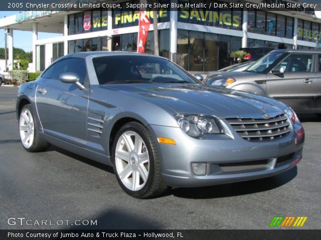 2005 Chrysler Crossfire Limited Coupe in Sapphire Silver Blue Metallic
