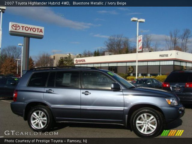 2007 Toyota Highlander Hybrid 4WD in Bluestone Metallic