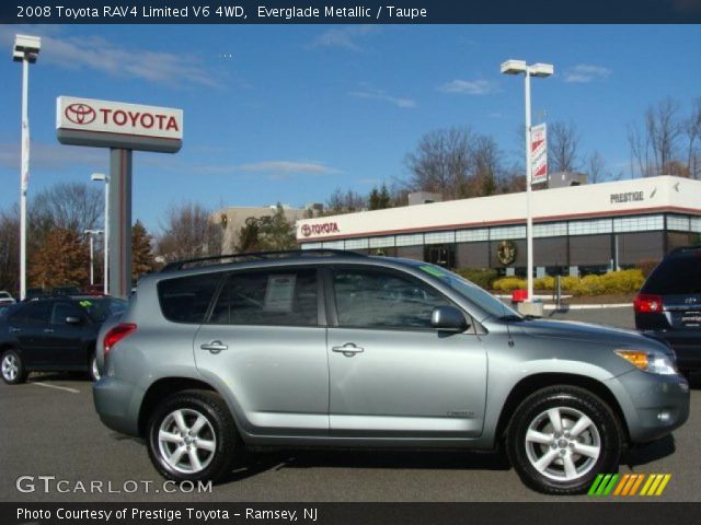 2008 Toyota RAV4 Limited V6 4WD in Everglade Metallic