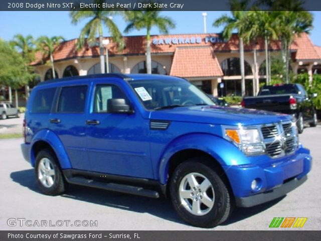 2008 Dodge Nitro SXT in Electric Blue Pearl