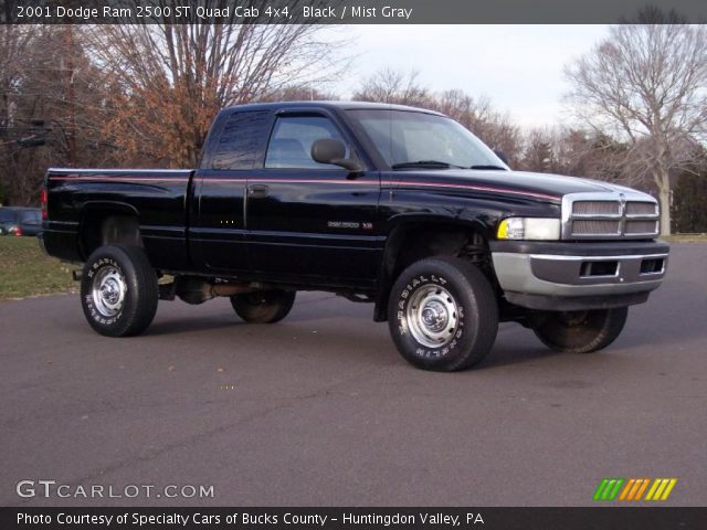 2001 Dodge Ram 2500 ST Quad Cab 4x4 in Black