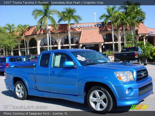 2007 Toyota Tacoma X-Runner in Speedway Blue Pearl