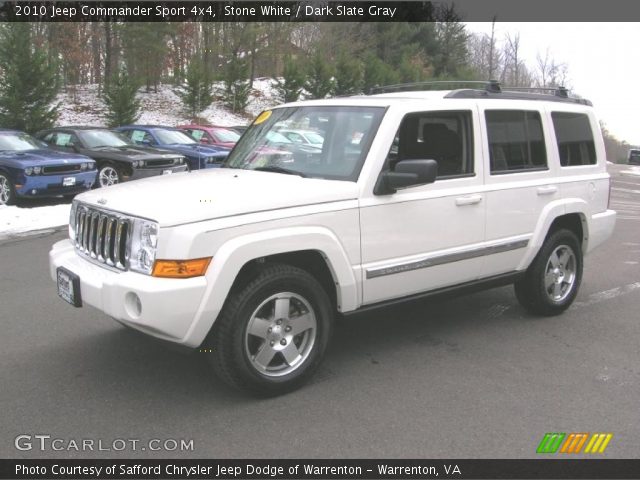 2010 Jeep Commander Sport 4x4 in Stone White