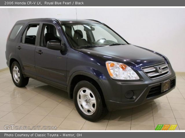 2006 Honda CR-V LX in Royal Blue Pearl