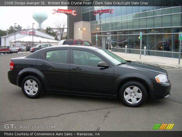 2008 Dodge Avenger SE in Brilliant Black Crystal Pearl
