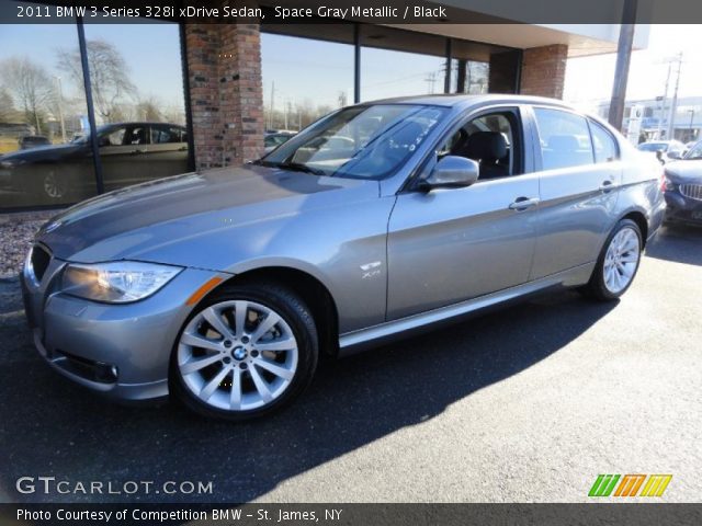 2011 BMW 3 Series 328i xDrive Sedan in Space Gray Metallic