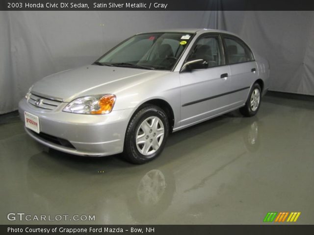 2003 Honda Civic DX Sedan in Satin Silver Metallic