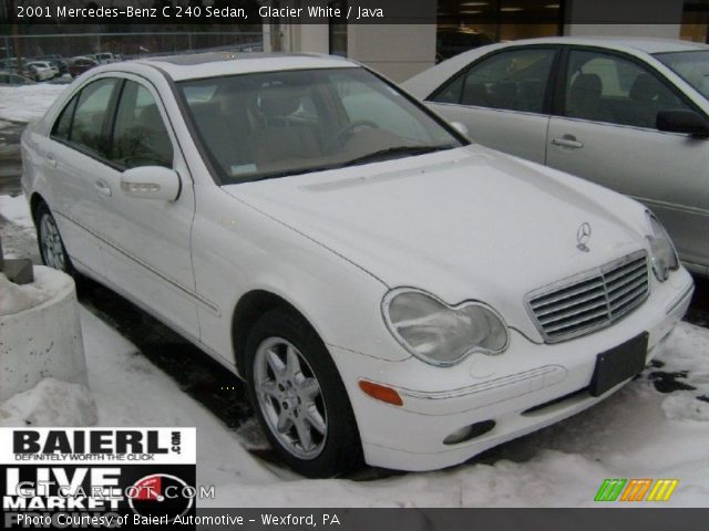 2001 Mercedes-Benz C 240 Sedan in Glacier White