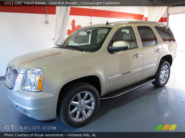 2011 GMC Yukon Denali in Gold Mist Metallic