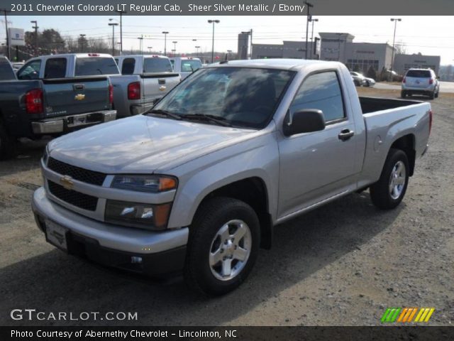 2011 Chevrolet Colorado LT Regular Cab in Sheer Silver Metallic