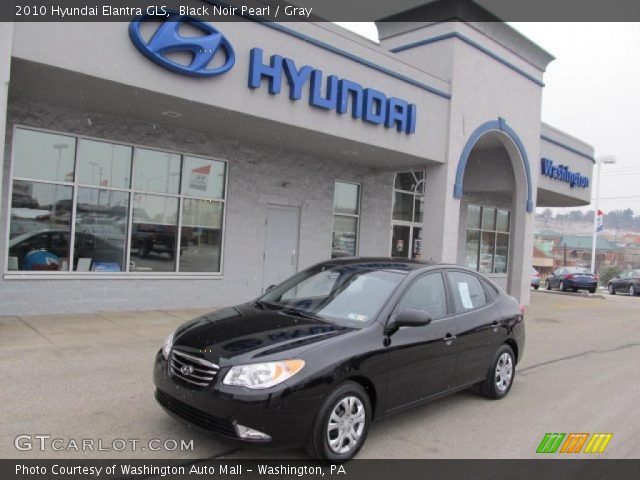 2010 Hyundai Elantra GLS in Black Noir Pearl