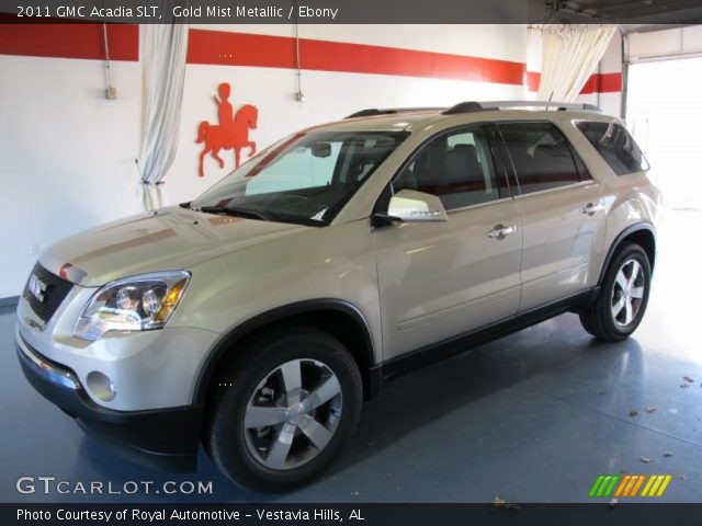 2011 GMC Acadia SLT in Gold Mist Metallic