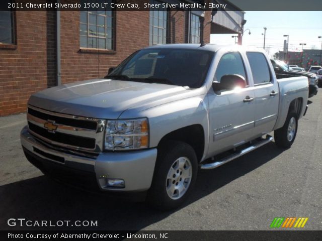 2011 Chevrolet Silverado 1500 LT Crew Cab in Sheer Silver Metallic