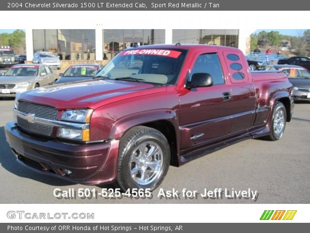 2004 Chevrolet Silverado 1500 LT Extended Cab in Sport Red Metallic