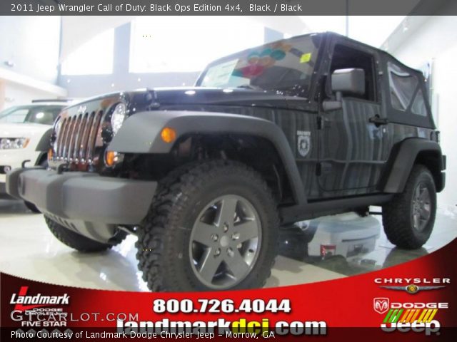 2011 Jeep Wrangler Call of Duty: Black Ops Edition 4x4 in Black
