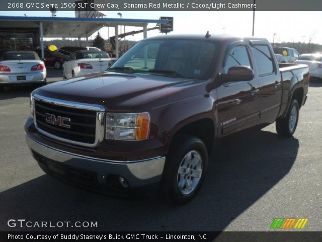 2008 GMC Sierra 1500 SLT Crew Cab in Sonoma Red Metallic