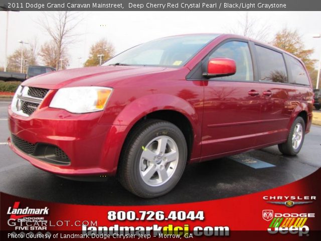 2011 Dodge Grand Caravan Mainstreet in Deep Cherry Red Crystal Pearl