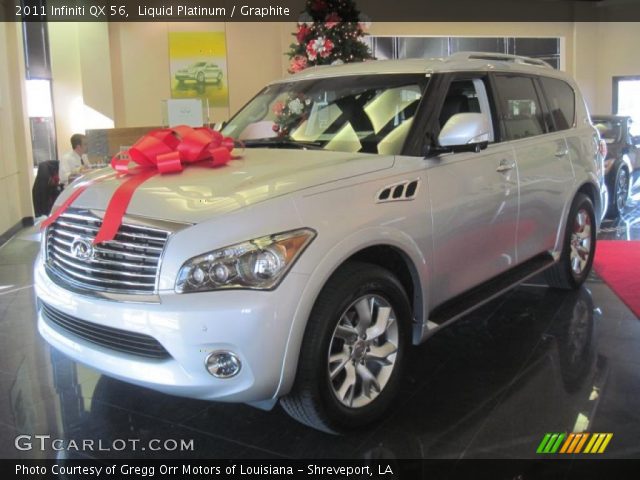 2011 Infiniti QX 56 in Liquid Platinum