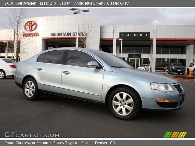 2006 Volkswagen Passat 2.0T Sedan in Arctic Blue Silver