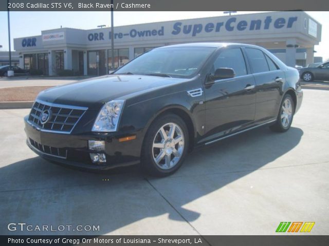 2008 Cadillac STS V6 in Black Raven