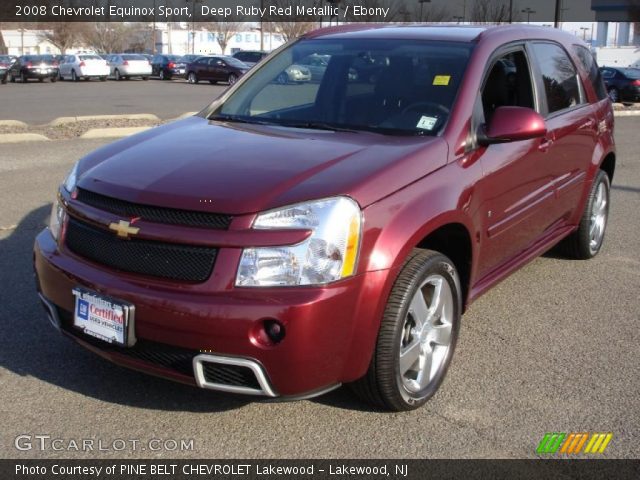 2008 Chevrolet Equinox Sport in Deep Ruby Red Metallic