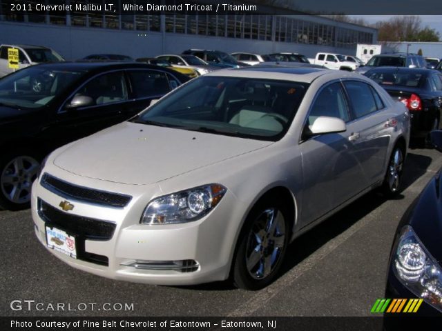 2011 Chevrolet Malibu LT in White Diamond Tricoat