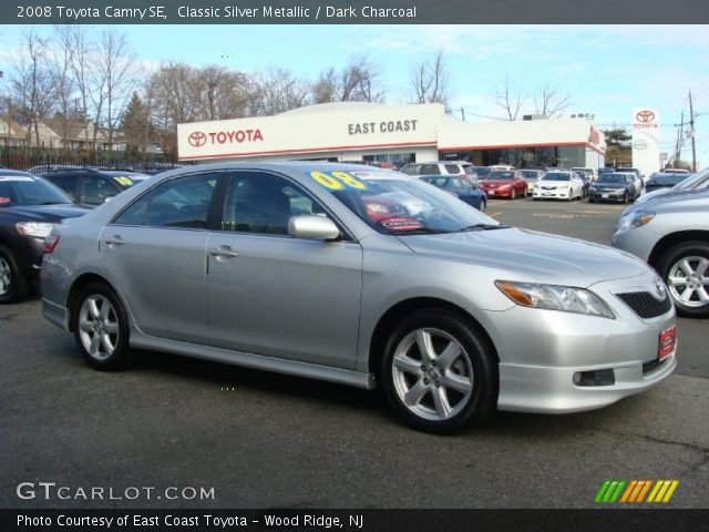 2008 Toyota Camry SE in Classic Silver Metallic