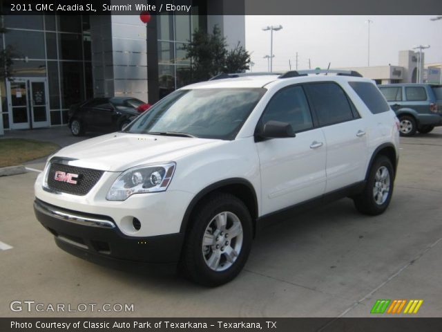 2011 GMC Acadia SL in Summit White