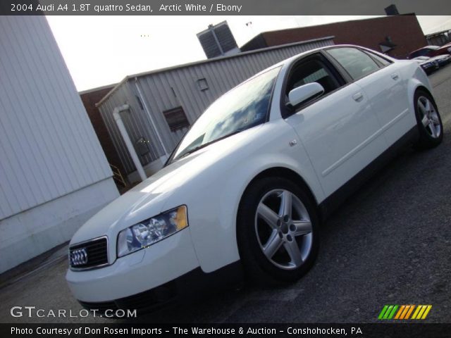 2004 Audi A4 1.8T quattro Sedan in Arctic White