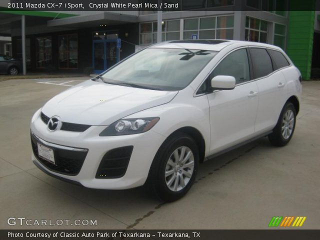 2011 Mazda CX-7 i Sport in Crystal White Pearl Mica