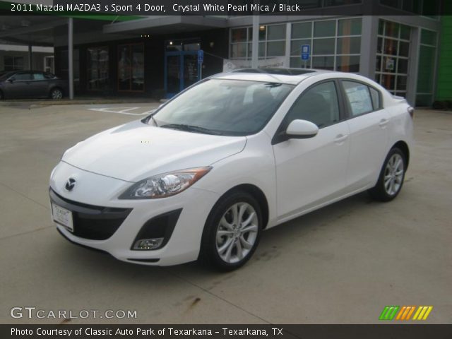 2011 Mazda MAZDA3 s Sport 4 Door in Crystal White Pearl Mica