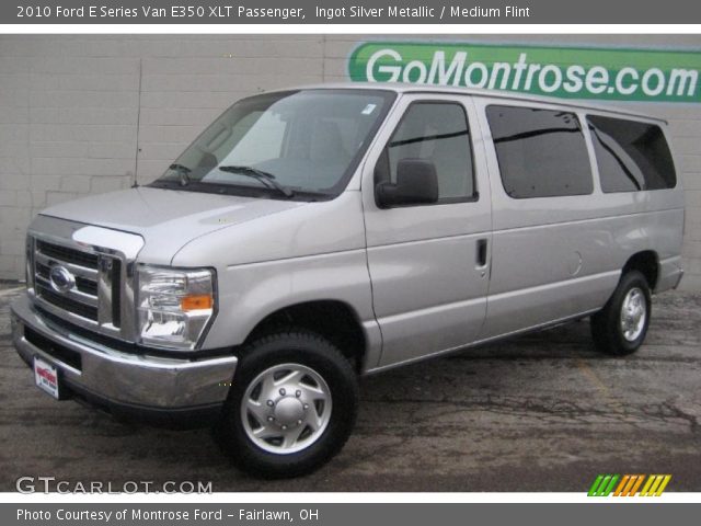 2010 Ford E Series Van E350 XLT Passenger in Ingot Silver Metallic