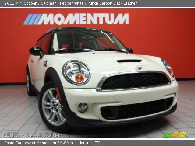 2011 Mini Cooper S Clubman in Pepper White
