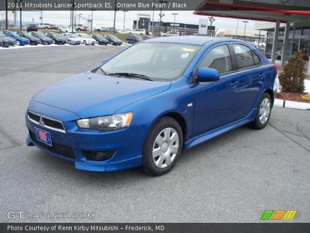 2011 Mitsubishi Lancer Sportback ES in Octane Blue Pearl