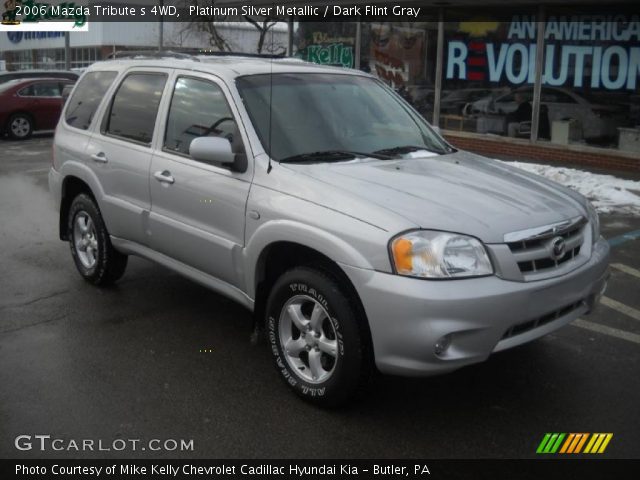 2006 Mazda Tribute s 4WD in Platinum Silver Metallic