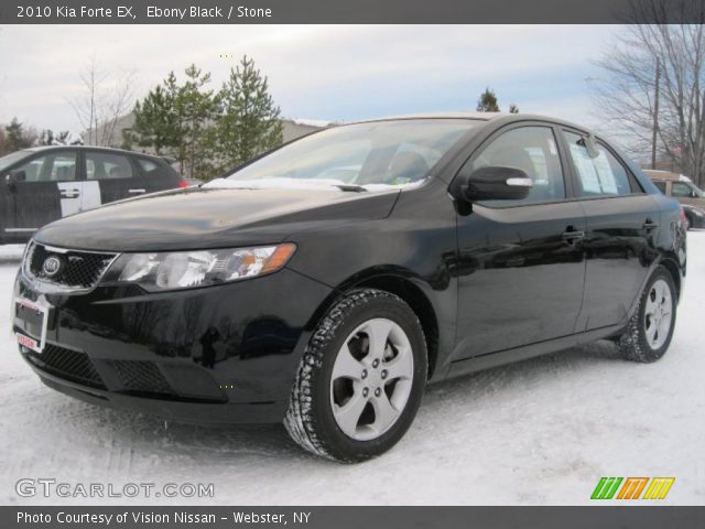 2010 Kia Forte EX in Ebony Black
