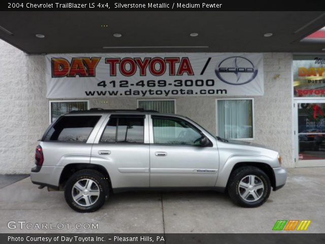 2004 Chevrolet TrailBlazer LS 4x4 in Silverstone Metallic