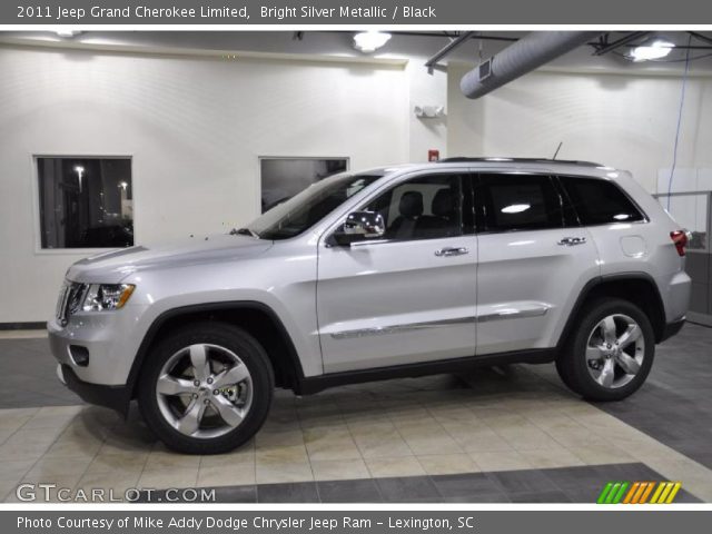 2011 Jeep Grand Cherokee Limited in Bright Silver Metallic