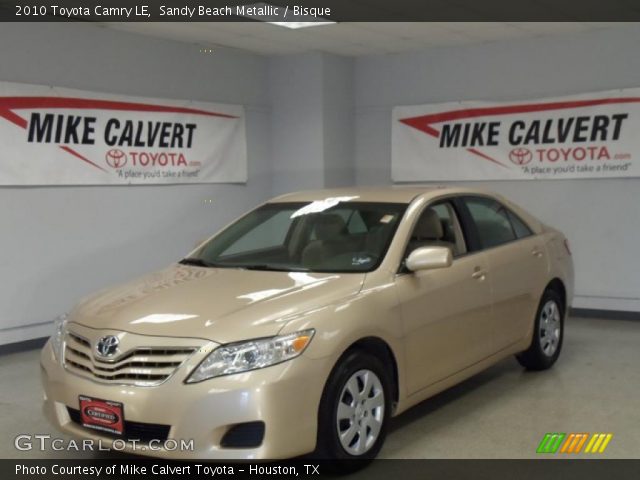 2010 Toyota Camry LE in Sandy Beach Metallic