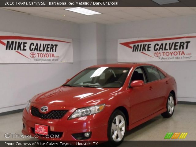 2010 Toyota Camry SE in Barcelona Red Metallic