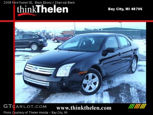 2008 Ford Fusion SE in Black Ebony