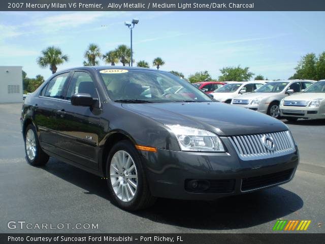 2007 Mercury Milan V6 Premier in Alloy Metallic