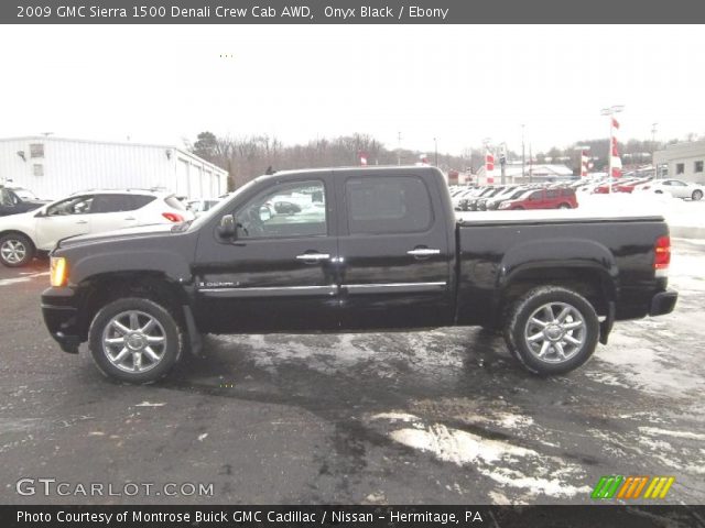 2009 GMC Sierra 1500 Denali Crew Cab AWD in Onyx Black