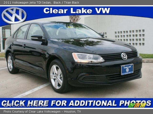 2011 Volkswagen Jetta TDI Sedan in Black