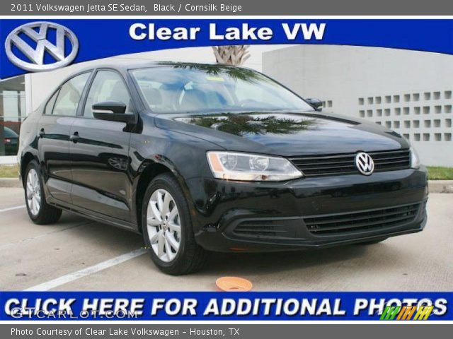 2011 Volkswagen Jetta SE Sedan in Black